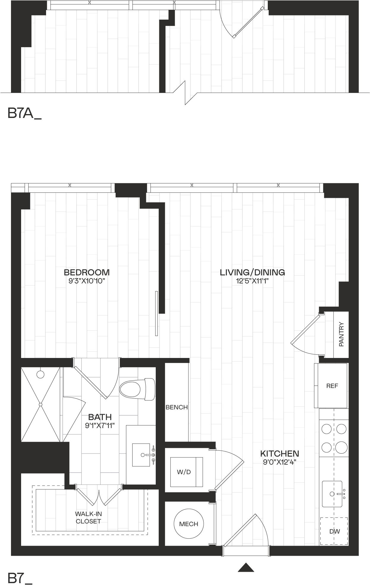 Floor Plan Image of Apartment Apt 4-638
